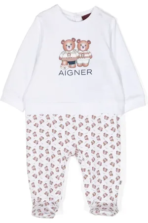 Aigner Teddy logo-print Pima cotton pyjamas
