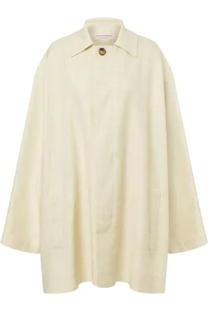 Serafini Pointed-flat collar coat