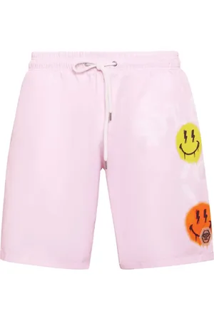 Philipp Plein Logo-print swim shorts