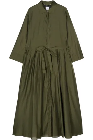Max Mara Sial cotton-silk midi dress