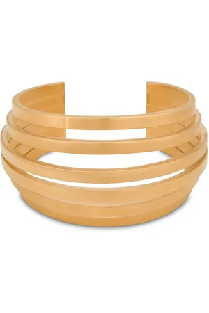 Alberta Ferretti Polished cuff bracelet