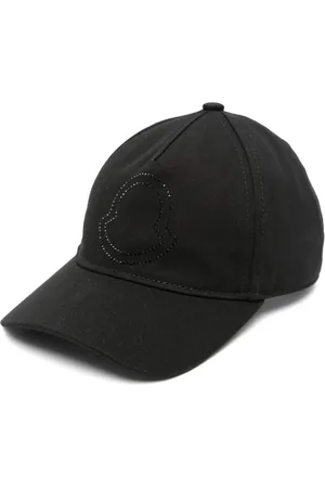 Moncler Studded-logo gabardine cap