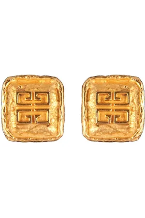 Givenchy 1980s 4G clip-on earrings