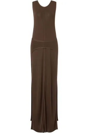Serafini Layered racerback maxi dress