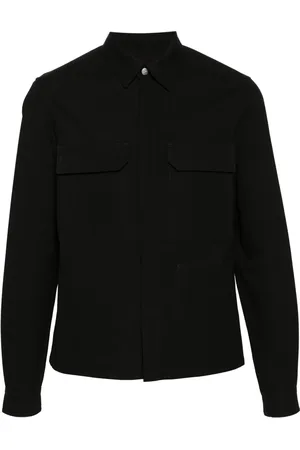 Rick Owens Classic-collar twill shirt