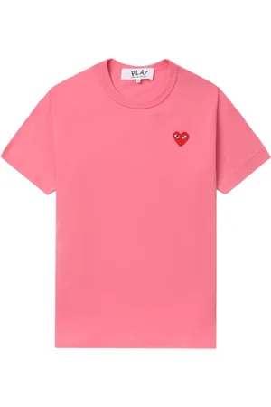 Comme des Garçons Logo-appliqué cotton T-shirt