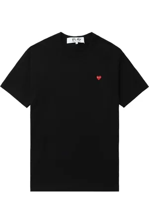 Comme des Garçons Logo-appliqué cotton T-shirt
