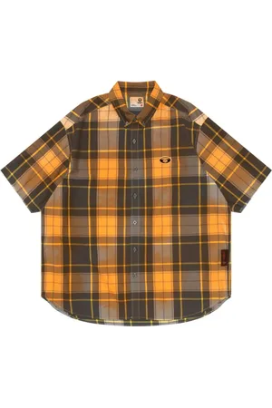 A Bathing Ape Logo-appliqué plaid shirt