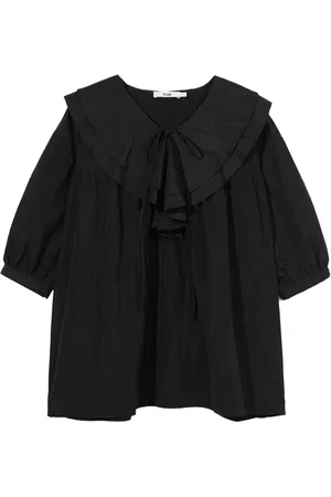 B+AB Layered ruffle-detail blouse