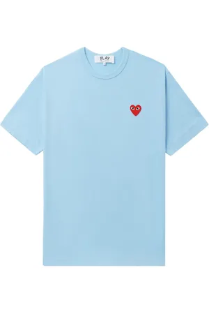 Comme des Garçons Logo-appliqué cotton T-shirt