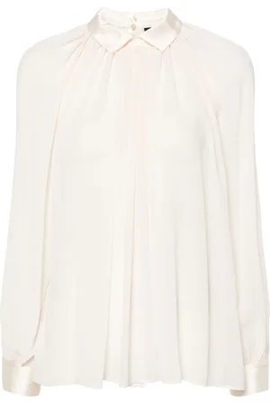 Elisabetta Franchi Bow-detail georgette blouse
