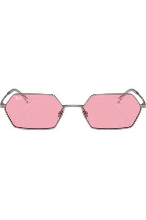 Ray-Ban Yevi geometric-frame sunglasses