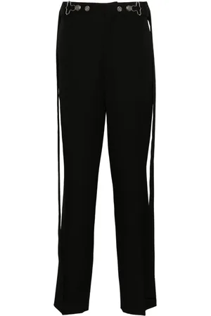 Jean Paul Gaultier Pressed-crease tapered trousers