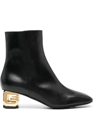 Givenchy 50mm logo-plaque leather boots