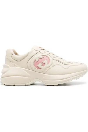 Gucci Rhyton leather sneakers