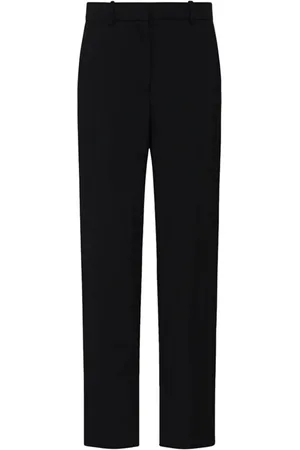 The Row Borgo straight-leg wool trousers