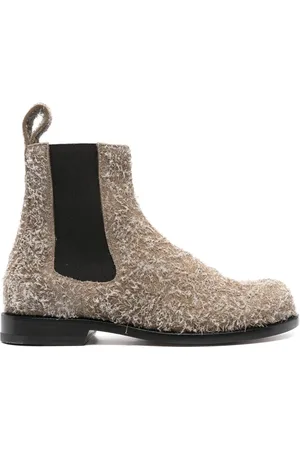 Loewe Textured round-toe boots