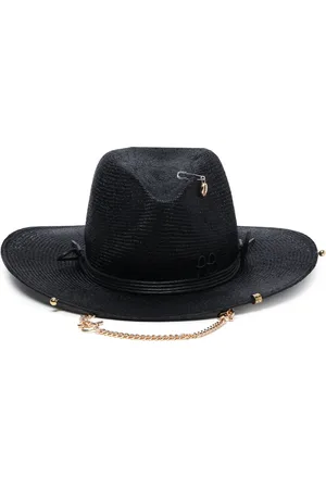 Ruslan Baginskiy Logo-embroidered chain sun hat