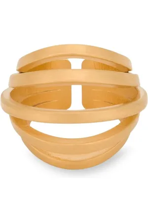 Alberta Ferretti Cut-out open-band ring