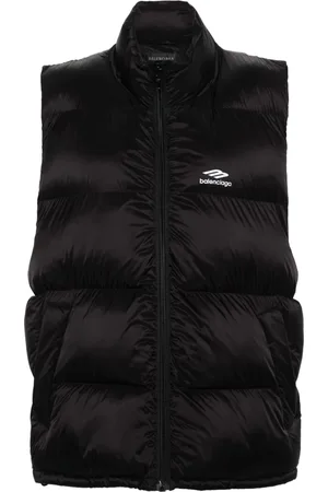 Balenciaga Logo-print padded vest
