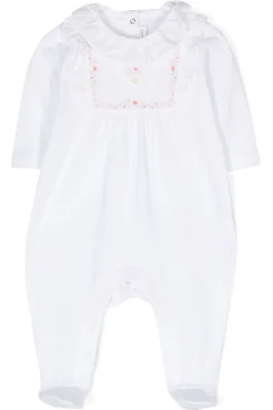 Tartine Et Chocolat Floral-embroidered pajamas