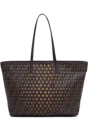 Fendi Zucca Star Punching tote bag