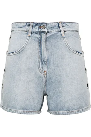 IRO Canio stud-detail denim shorts