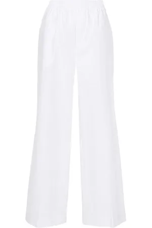 P.A.R.O.S.H. Wide-leg cotton trousers