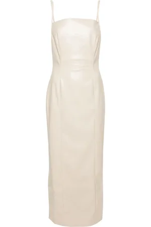 Nanushka Ilara slip midi dress