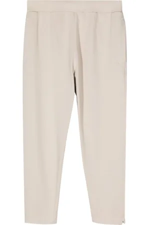 MASSIMO ALBA Elasticated-waist cotton trousers