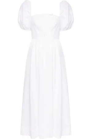 Reformation Marella linen midi dress