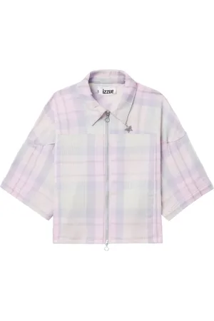 Izzue Plaid-check cotton shirt