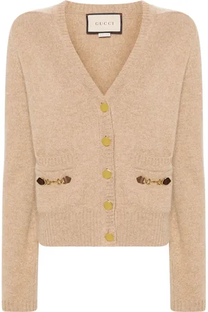 Gucci Horsebit-detail cashmere cardigan