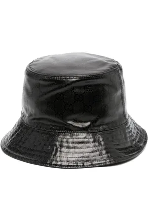 Gucci Logo-embossed cotton bucket hat