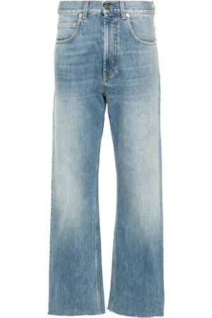 Gucci Stonewashed baggy cotton jeans