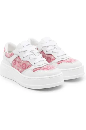 Gucci Interlocking G leather platform sneakers