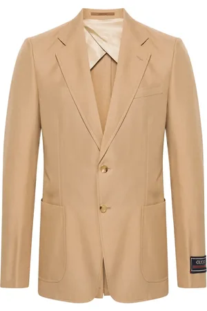 Gucci Single-breasted cotton blazer