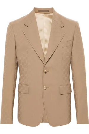 Gucci Single-breasted Interlocking G blazer