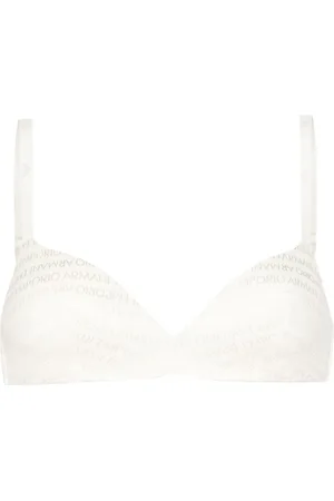 Emporio Armani Logo-jacquard padded bra