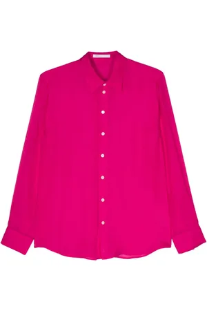 Helmut Lang Long-sleeve silk shirt