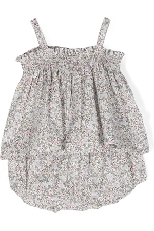 TEDDY & MINOU Floral-print bloomers set