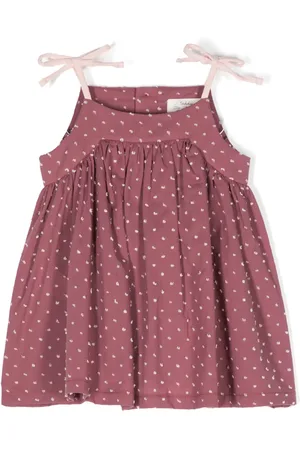 TEDDY & MINOU Embroidered-motif dress