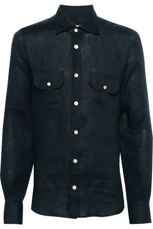Kiton Slub linen shirt