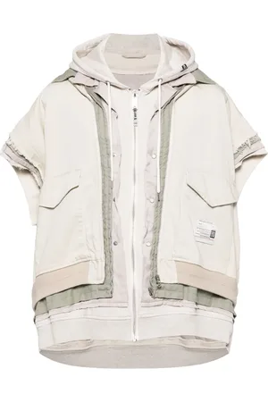 Maison Mihara Yasuhiro Layered short-sleeve jacket