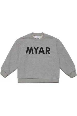 MYAR Logo-print cotton sweatshirt