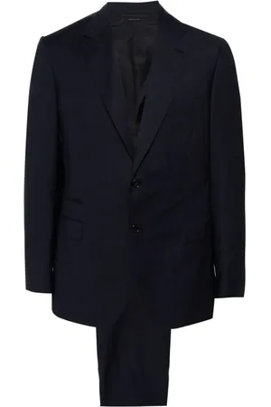 BRIONI Checked wool single-breasted suit