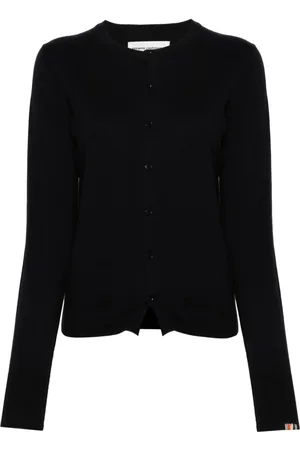 EXTREME CASHMERE N°332 little bit fine-knit cardigan