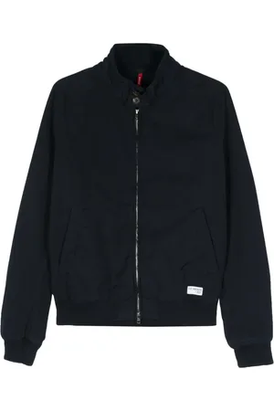 FAY Logo-patch ripstop jacket