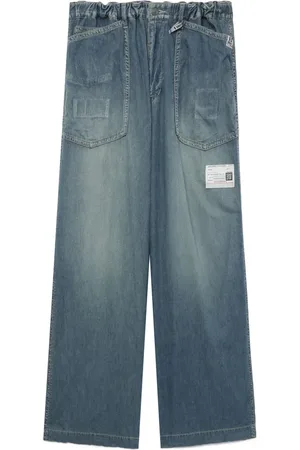 Maison Mihara Yasuhiro Adjustable wide-leg jeans