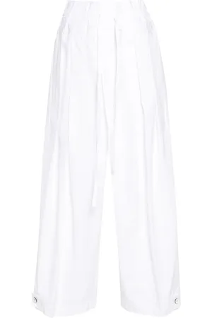 Jil Sander Poplin cotton trousers